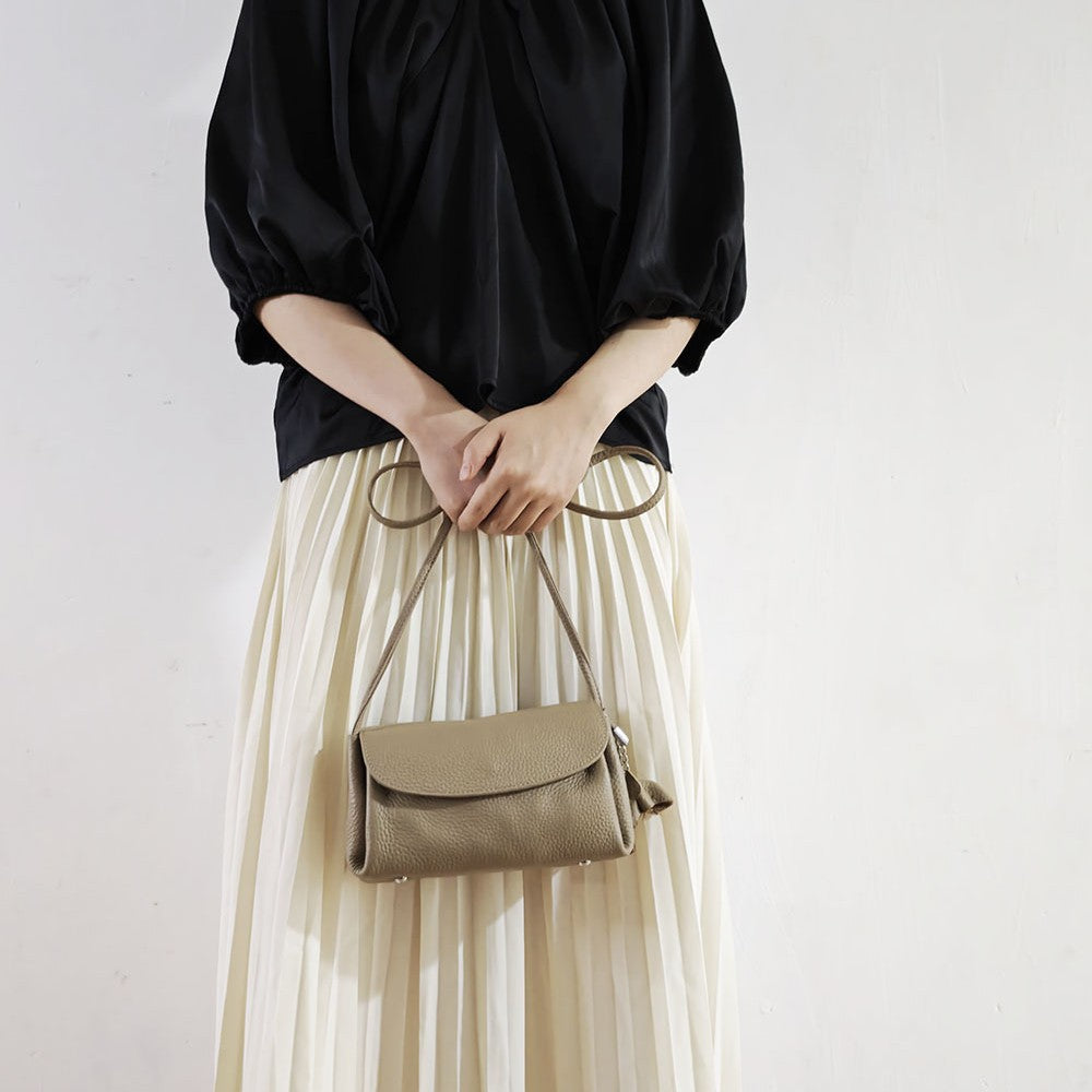 Women's Genuine Leather Daily Simple Pouch Elephant Crossbody Bags