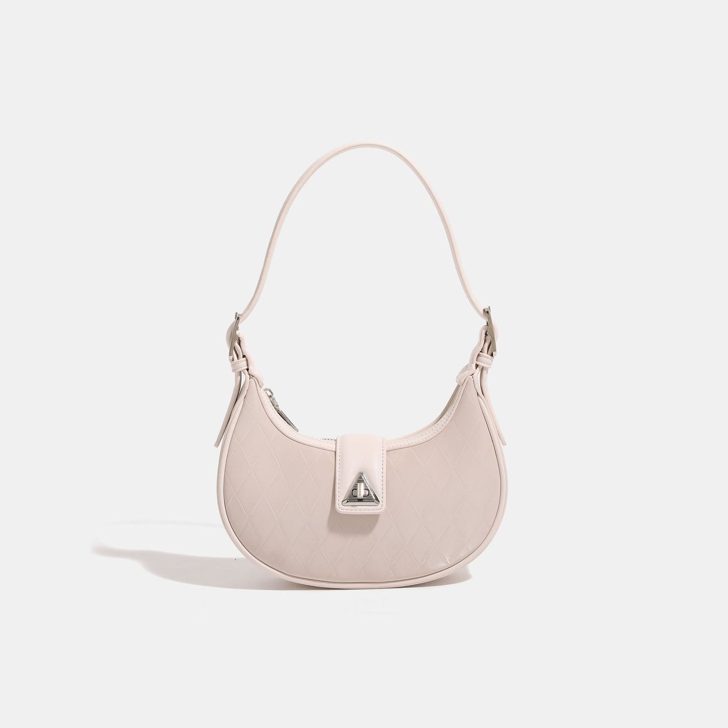 French Pink Rhombus Selenodont Underarm Niche Bags