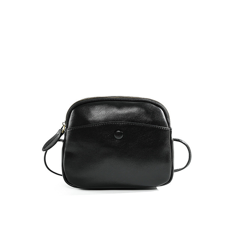 Women's Attractive Shell Mobile High-grade Leather Crossbody Bags