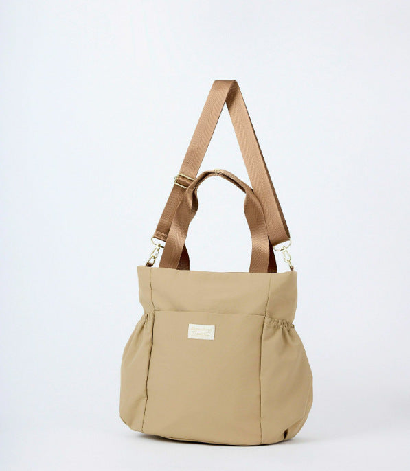 Women's Style Waterproof Lightweight Nylon Fresh Color Shoulder Bags