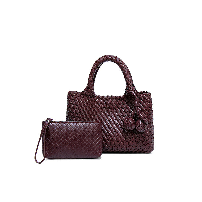 Women's Vintage Weave Vegetable Basket Fashionable Hand Bags