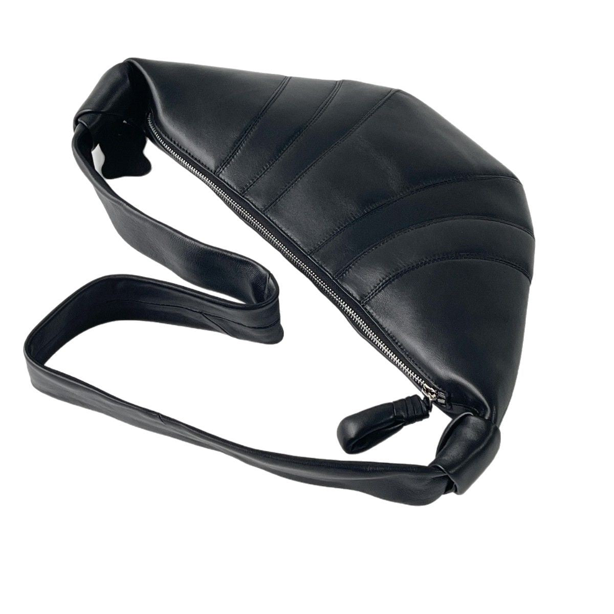 Women's High-grade Croissant Lambskin Dumpling Genuine Shoulder Bags