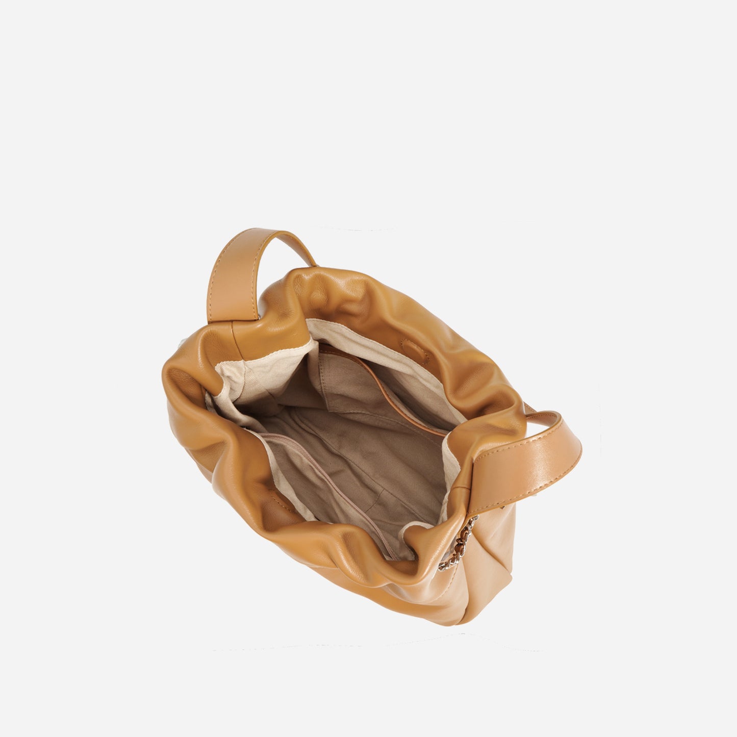 First Layer Cowhide Female Simple Underarm Shoulder Bags
