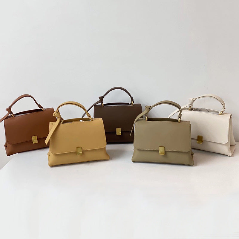 Women's Genuine Leather High-grade Minority Fashion Underarm Shoulder Bags