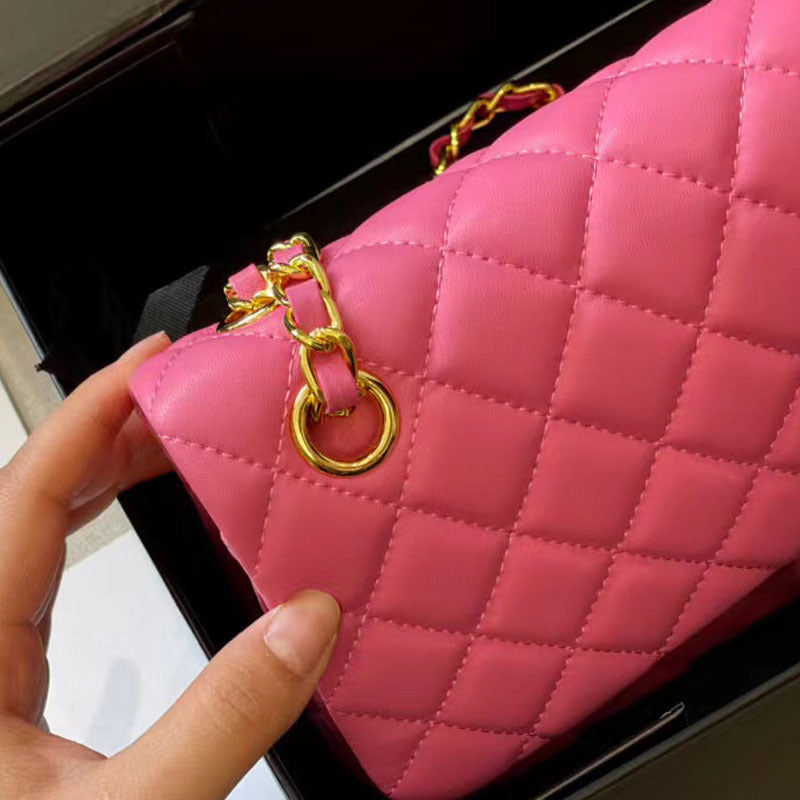 Diamond Chain Portable Fashion Trendy Flap Shoulder Bags
