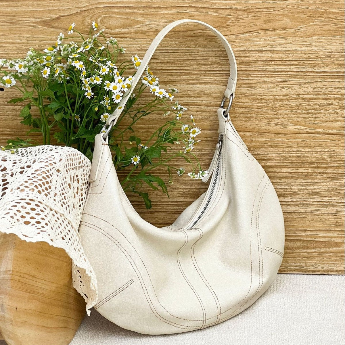 Women's Spring Designer High-grade First Layer Cowhide Shoulder Bags