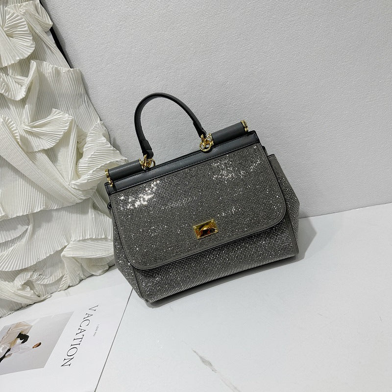 Classy Comfortable Rhinestone Chic Trendy Rose Bags