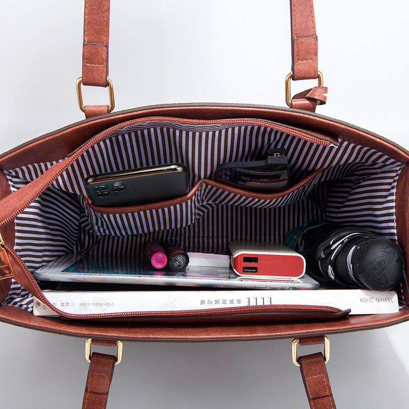 Women's Fashion Trendy Presbyopic Vintage Large Capacity Bags