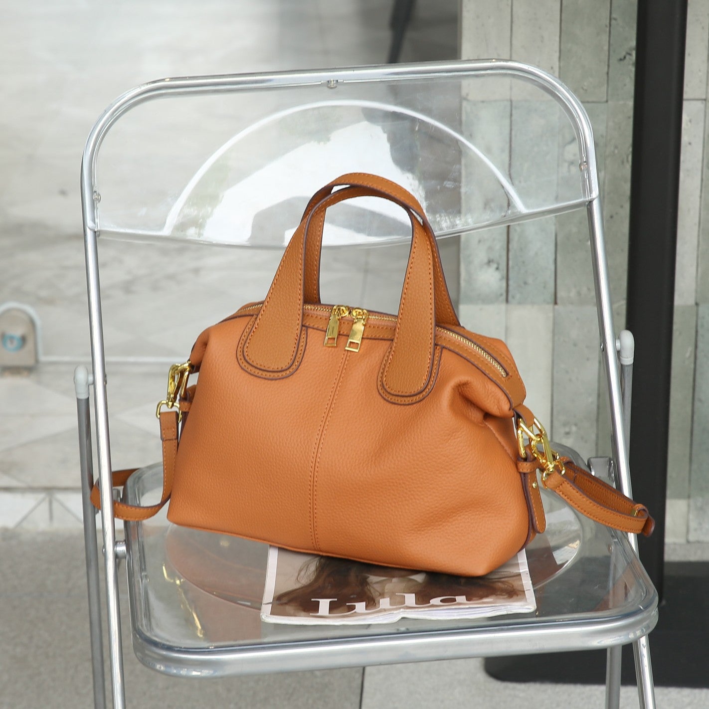 Layer Cowhide Summer Large Capacity High-grade Shoulder Bags