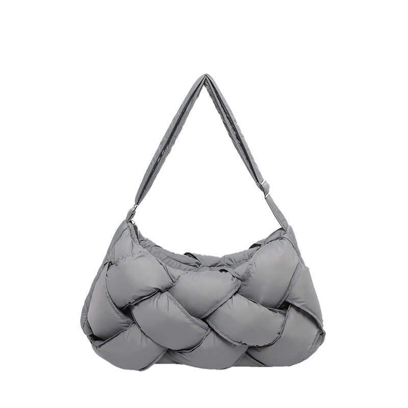 Women's Space Cotton Woven Fashion Jacket Down Bags