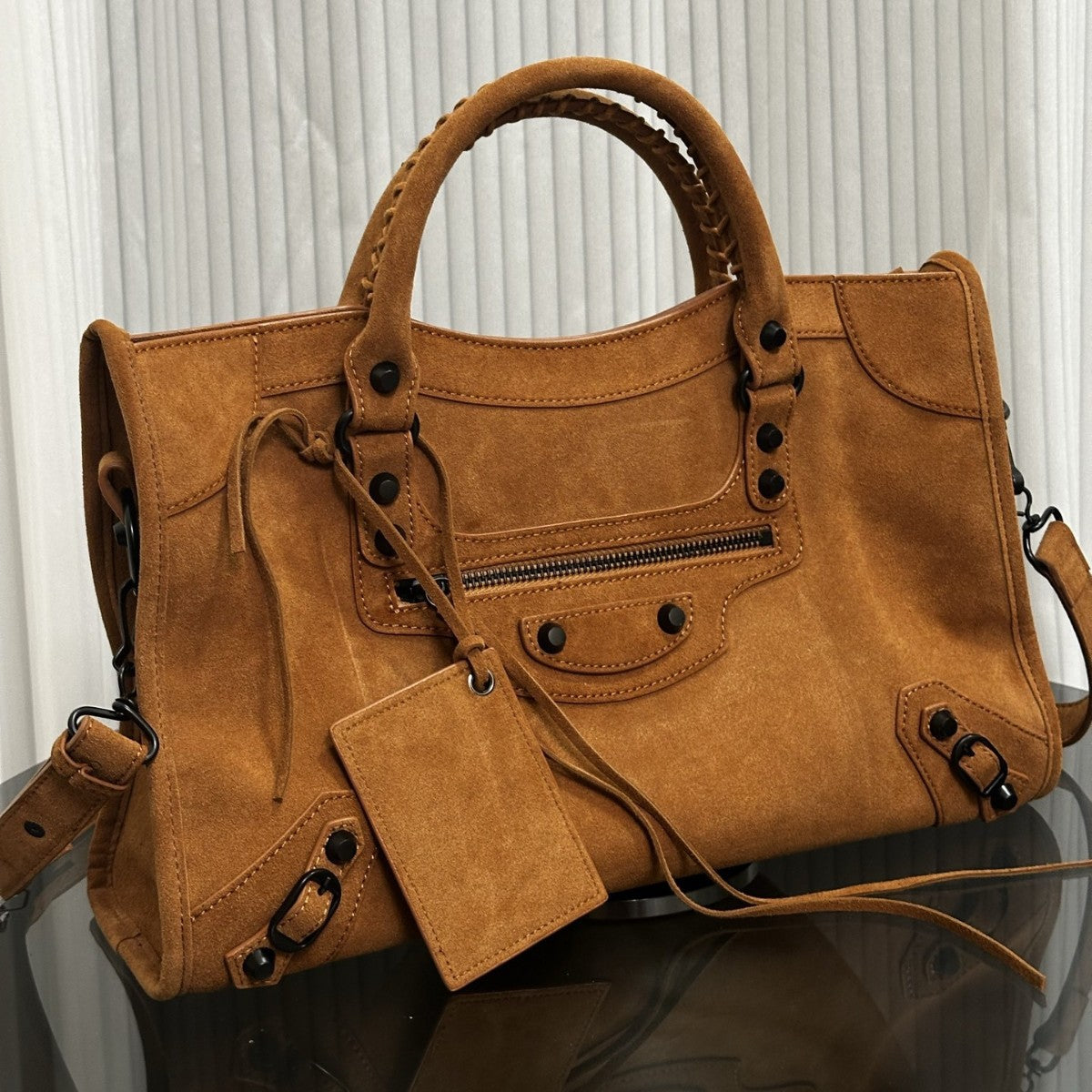 Rivet Motorcycle High-grade Large Capacity Hot Handbags