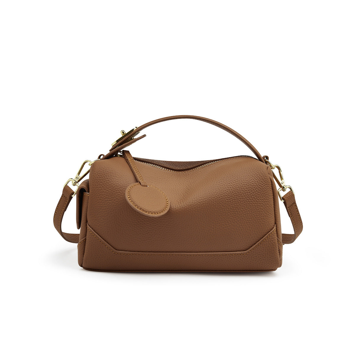 Women's Foxer Genuine Leather Pillow Large Capacity Crossbody Bags