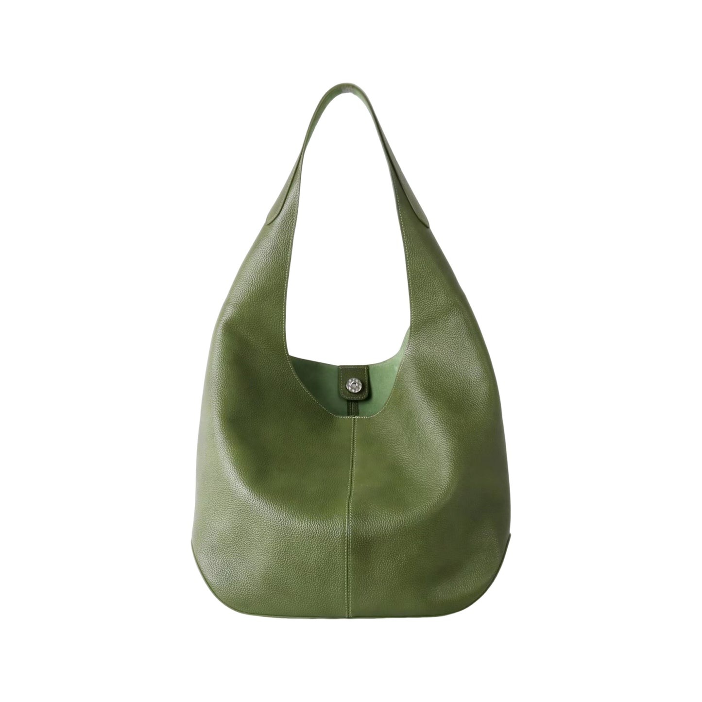 Layer Cowhide Large Capacity Versatile Underarm Handbags