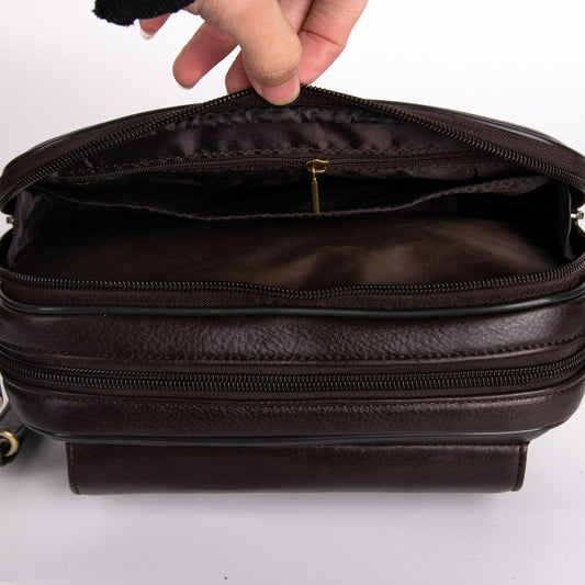 Men's Genuine Leather Clutch Youth Trend Envelope Bags