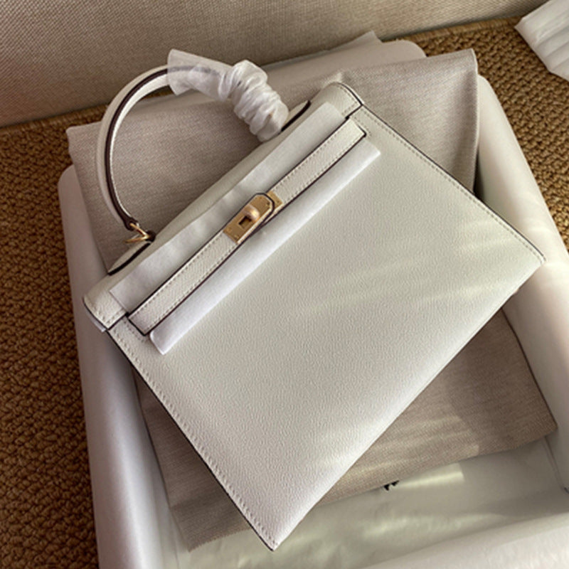 Women's Classic Genuine Leather High-grade Kelly Second Handbags