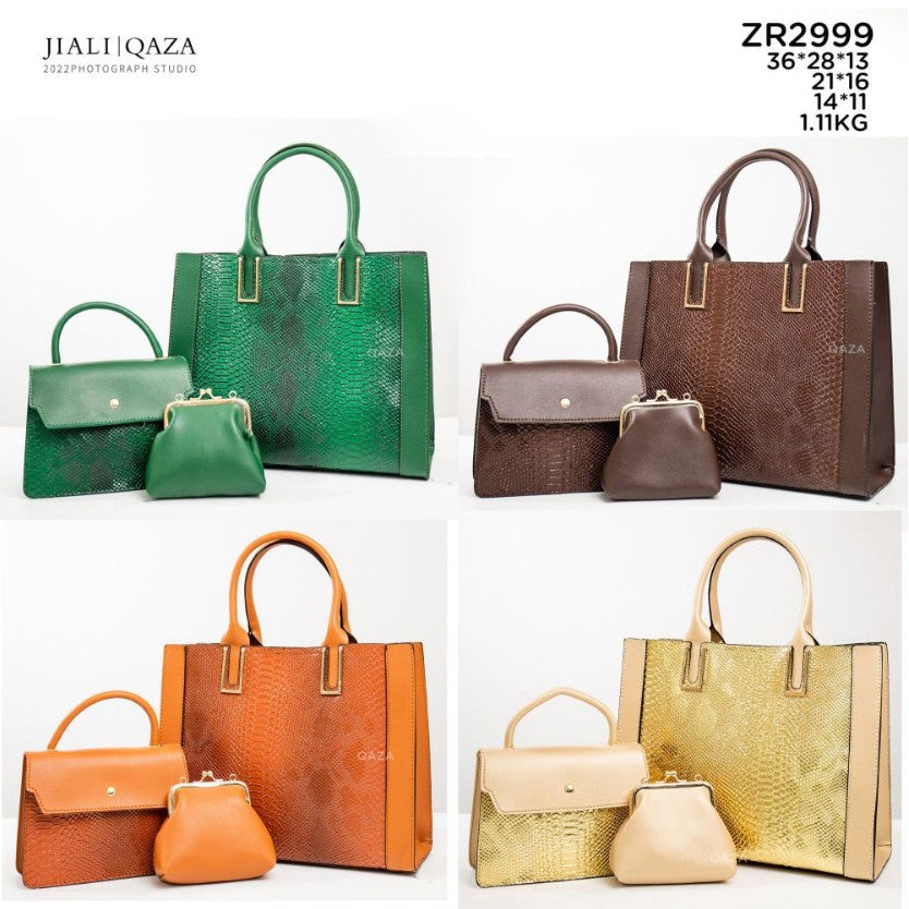 Women's Elegant Premium Snake Pattern Mother Handbags