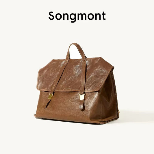 Fashion Popular Mountain Pine Series Retro Backpacks