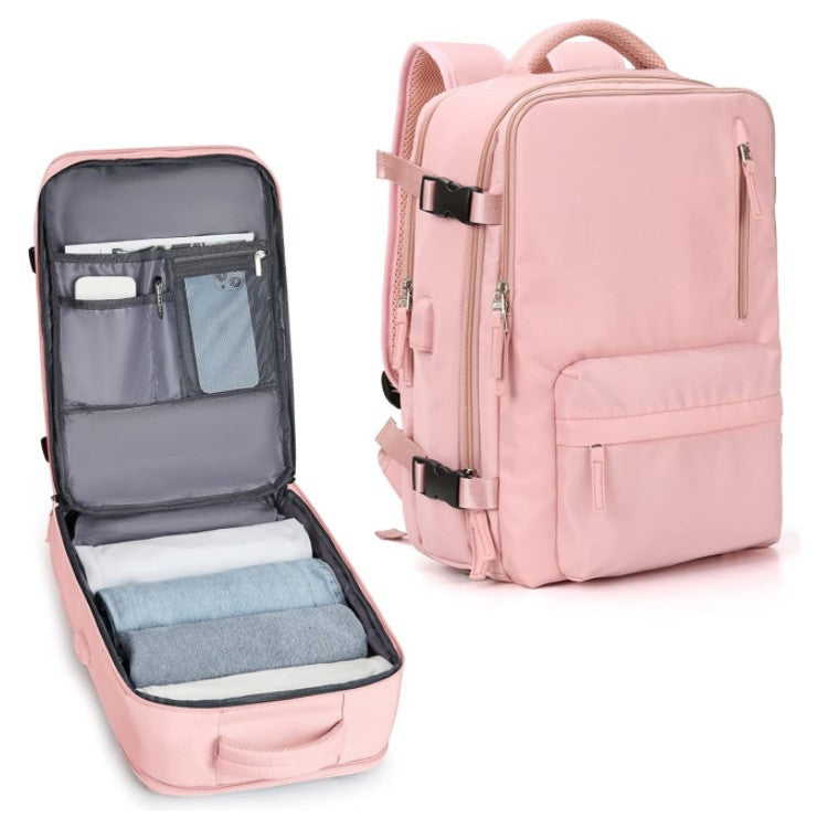 Elegant Rechargeable Large Capacity Carrying Multifunctional Backpacks