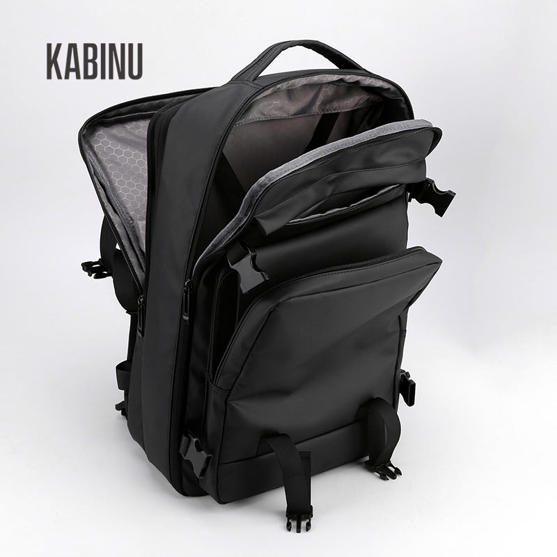 Comfortable Business Computer Derm Waterproof Expansion Backpacks