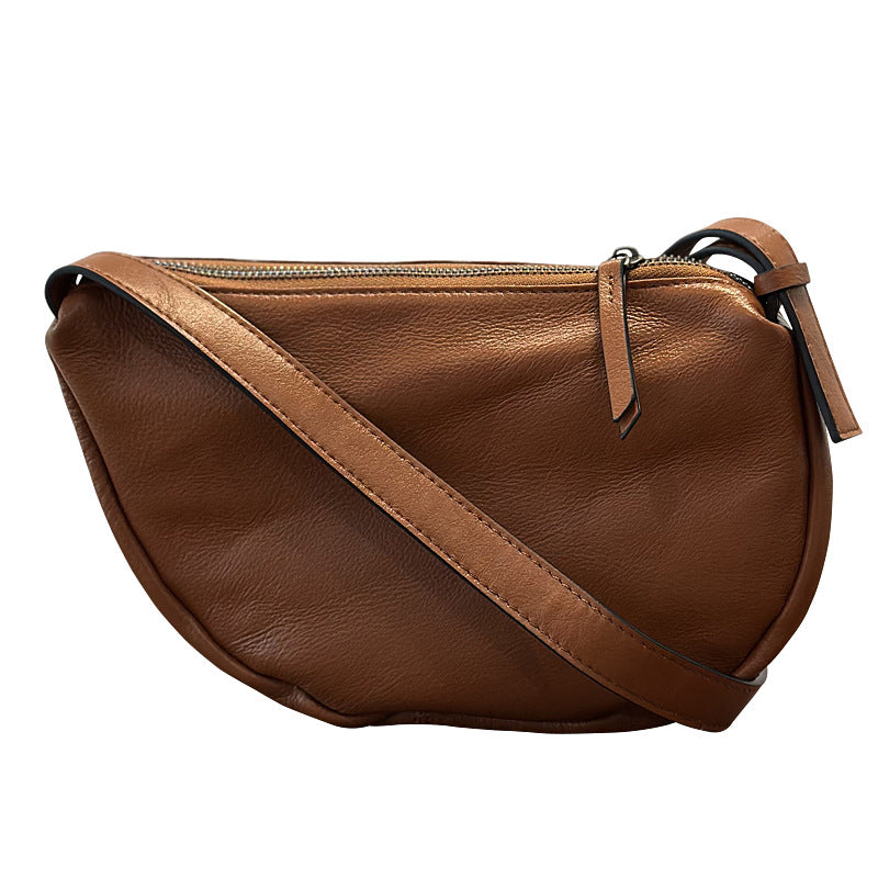 Leisure Leather Packet First Layer Simple Crossbody Bags