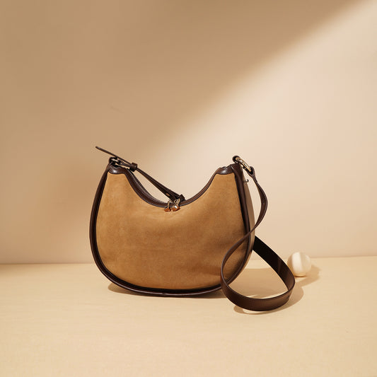 Women's Design Selenodont Genuine Leather High-grade Fashion Armpit Bags