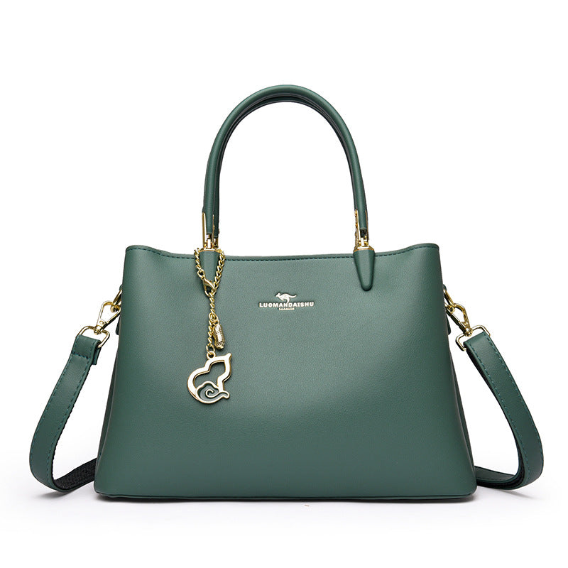 Classic Women's Contrast Color Western Style Handbags