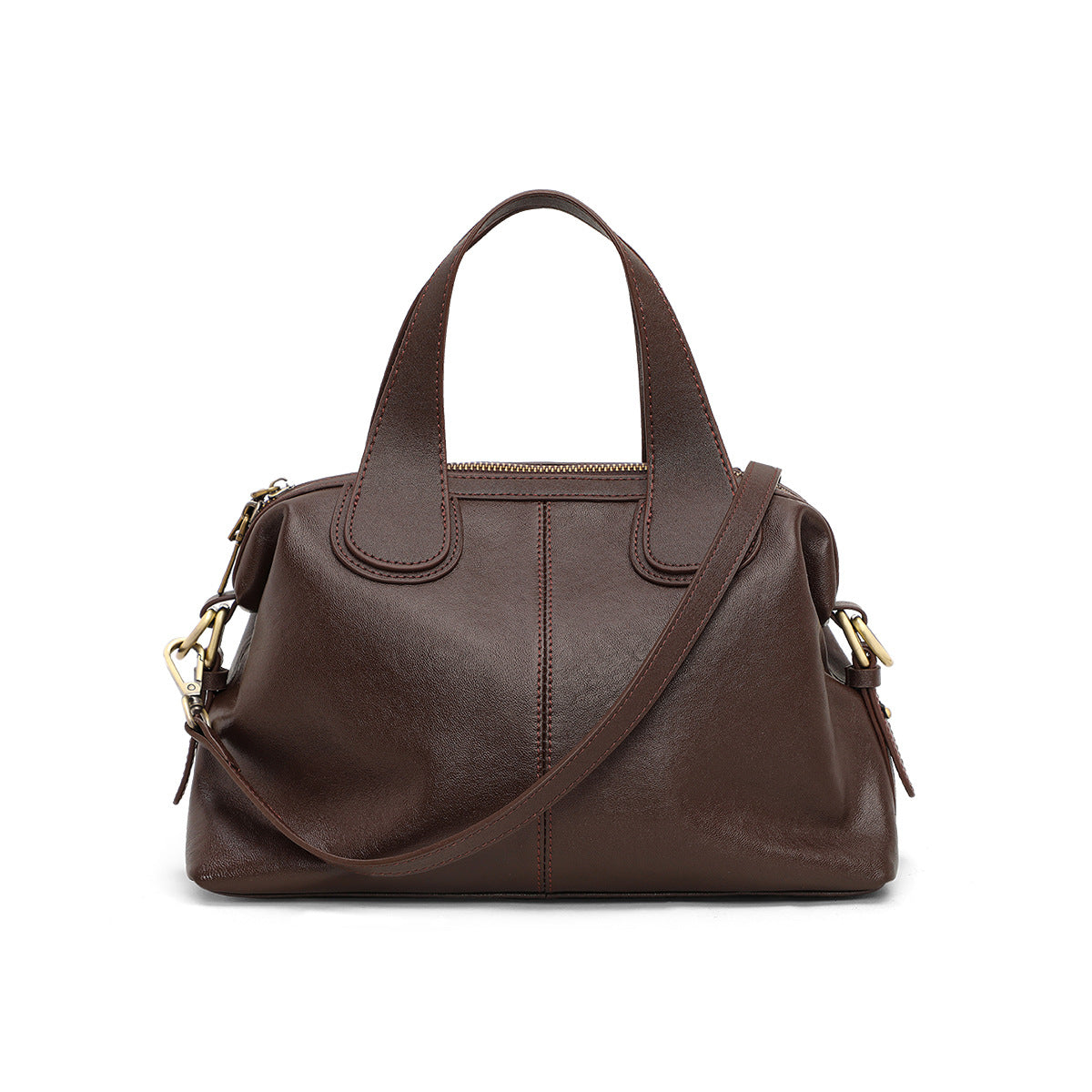 Graceful Women's Genuine Leather Large Capacity Handbags