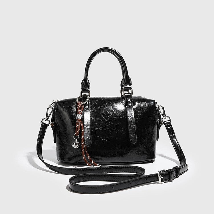 Versatile Boston Retro Minority High-grade Pillow Shoulder Bags