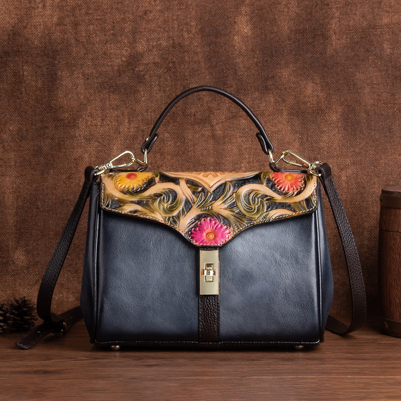 First Layer Cowhide Vintage Fashion Leather Bags