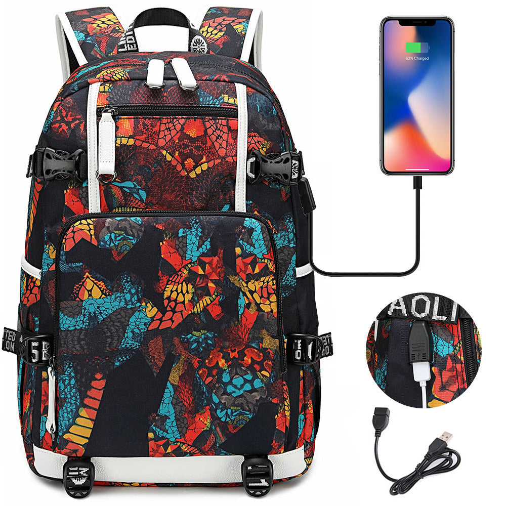 Women's & Men's & Printed Youth Large Capacity Backpacks