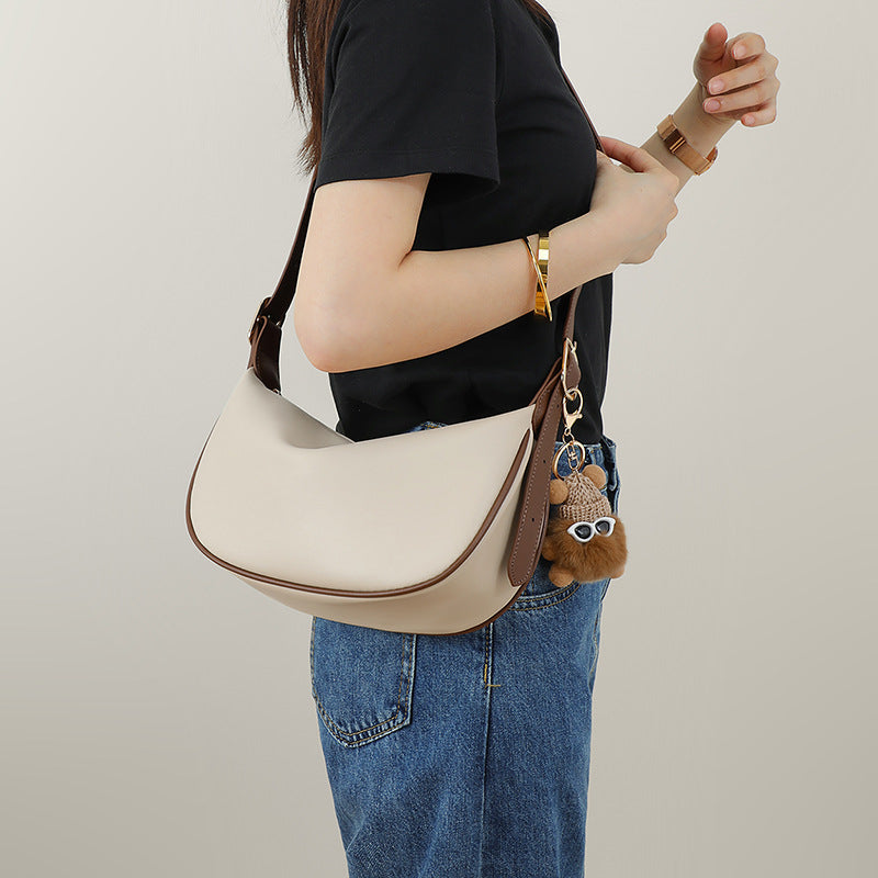 Women's Summer Versatile Advanced Texture Niche Leather Bags