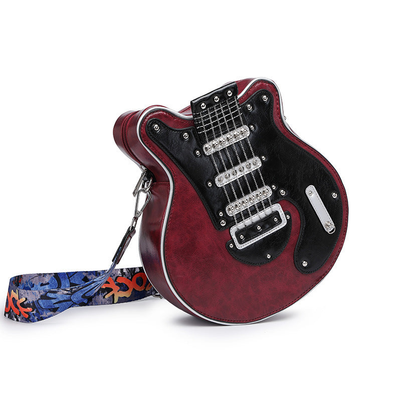 Women's Fashion Xi Guitar Shape Personalized Creative Bags
