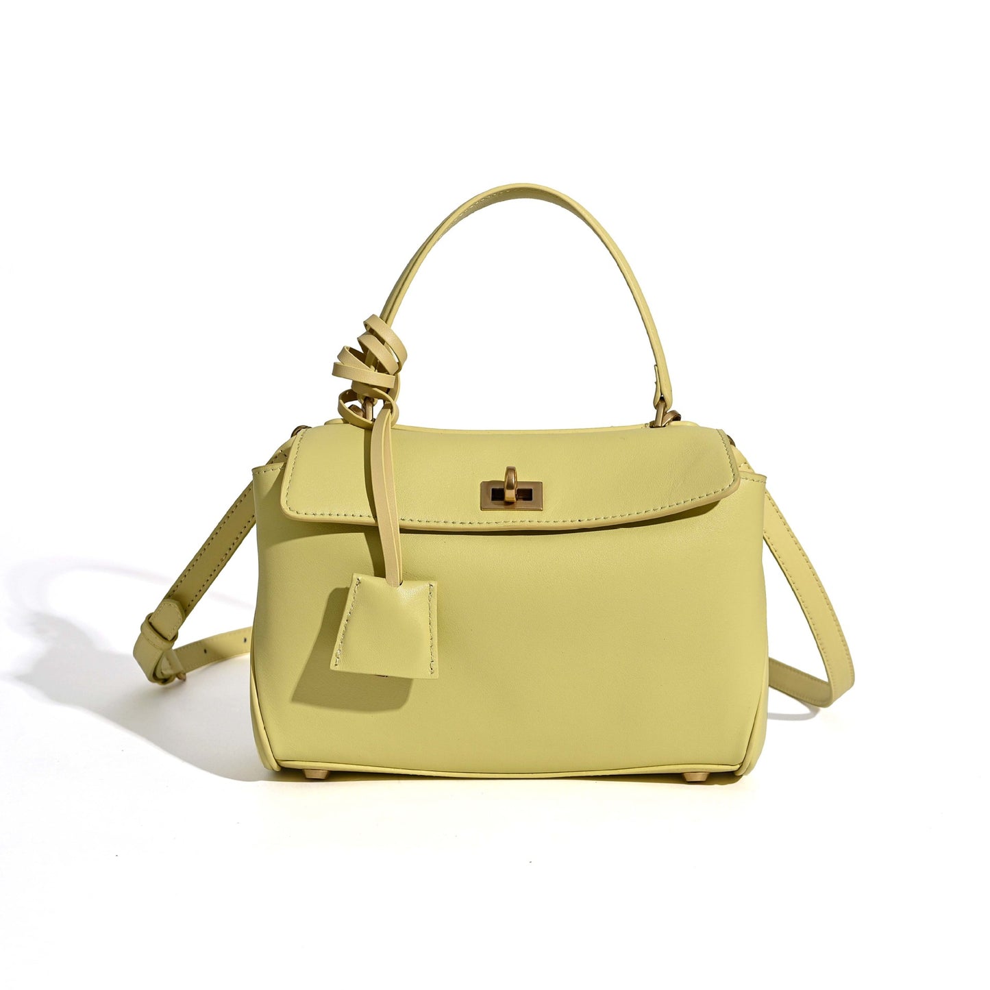 Women's Mini First Layer Cowhide High Sense Simple Handbags