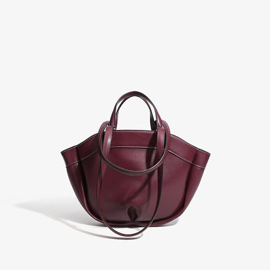Home Portable Autumn Fashion Large Capacity Brown Shoulder Bags