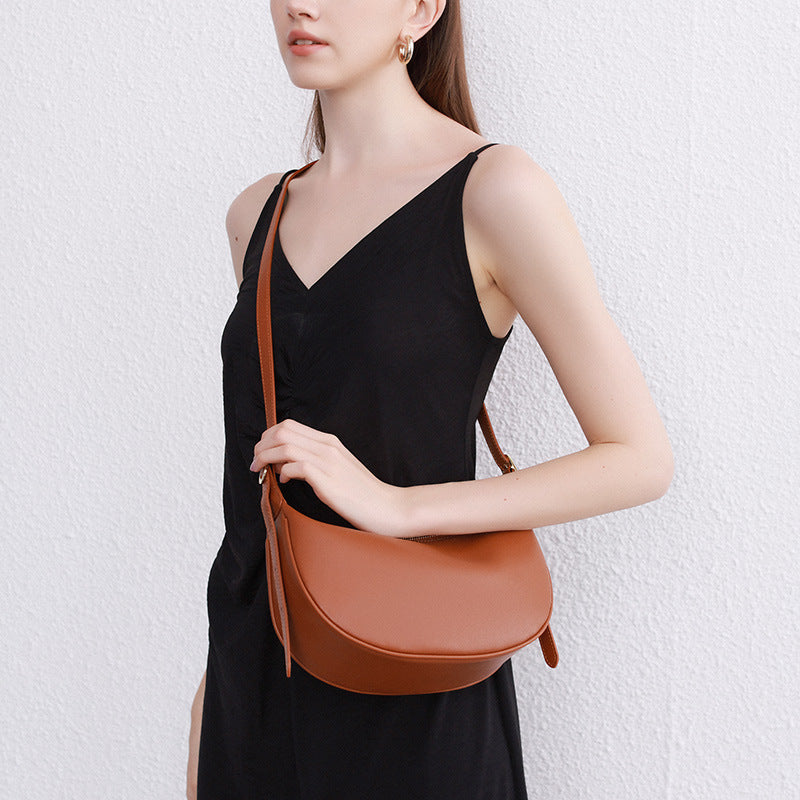 Women's Yan Underarm Cowhide Large Capacity Commuter Crossbody Bags