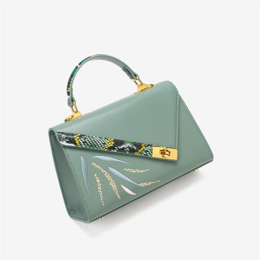 Women's National Fashion Embroidered Kelly Design High-grade Crossbody Bags