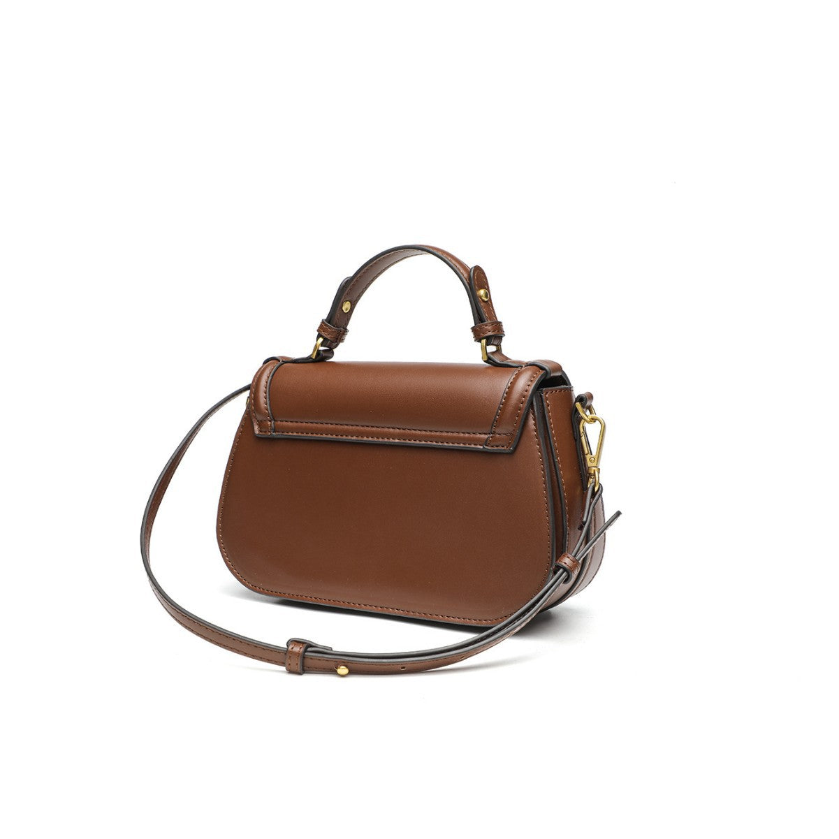 Women's Fashion Design Portable Magnetic Snap Textured Western Style Crossbody Bags