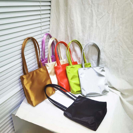Women's Korean Style Niche Retro Mini Underarm Handbags