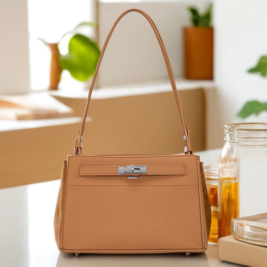 Women's Genuine Leather First Layer Cowhide Commuter Shoulder Bags