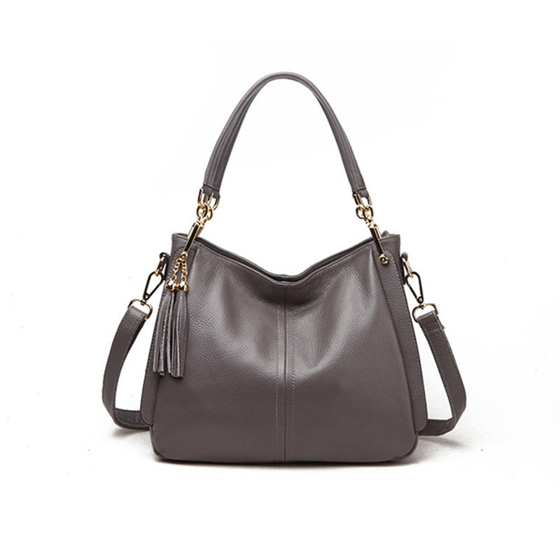 Women's Summer Street Fashion Leather Solid Color Crossbody Bags
