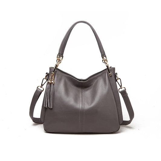 Women's Summer Street Fashion Leather Solid Color Crossbody Bags