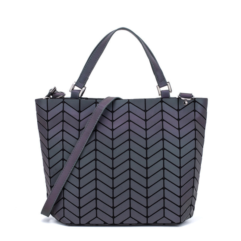 Women's Trendy Unique Geometric Rhombus Portable Shoulder Bags
