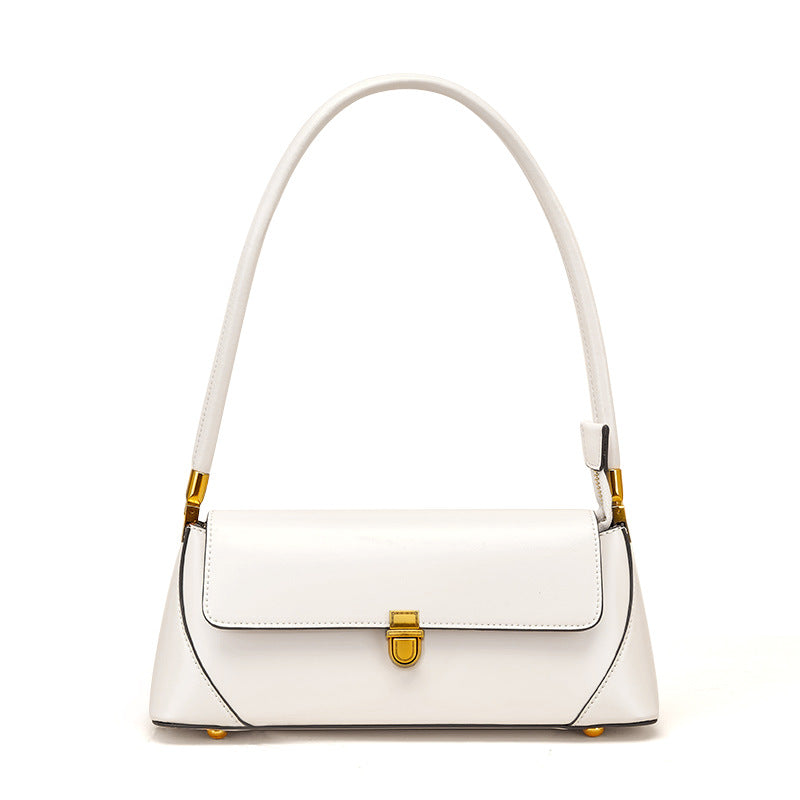 Fashion Elegant Autumn Underarm Genuine Leather Handbags