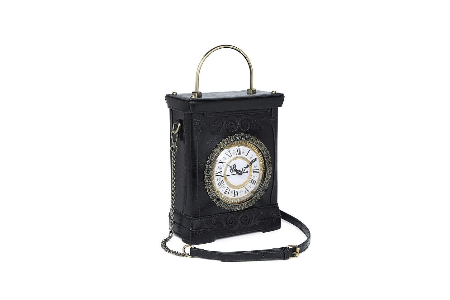 Fashion Personality Creativity Stereo Clock Large Capacity Bags