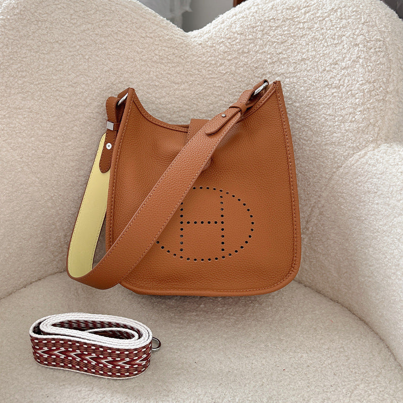 Women's Genuine Leather Mini Top Layer Soft Crossbody Bags