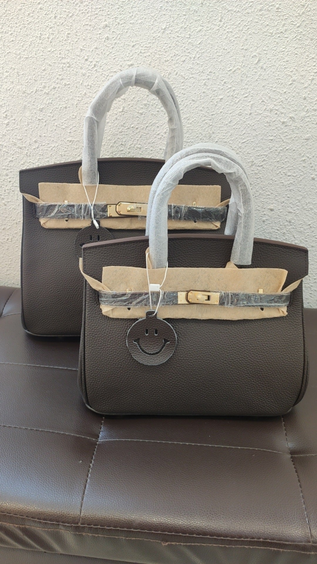 Women's First Layer Cowhide High-grade Large Capacity Handbags