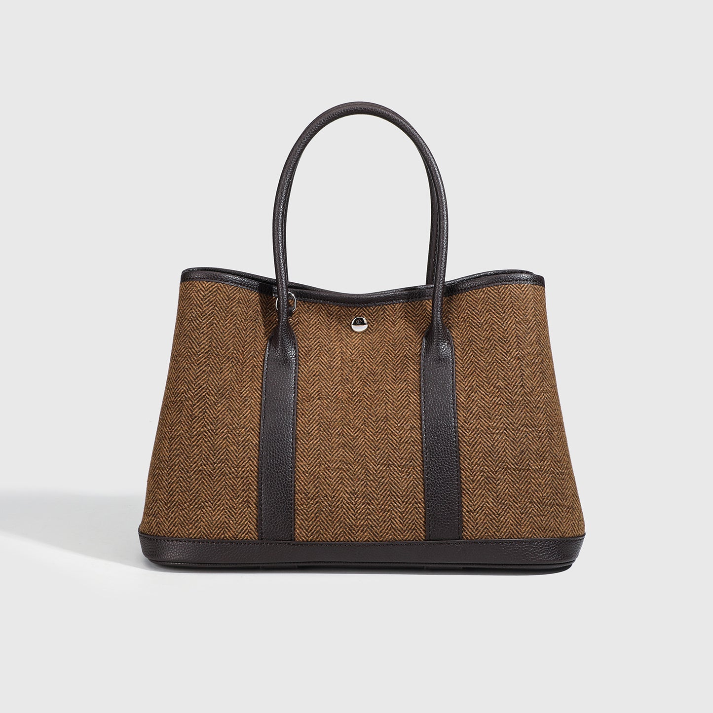 Slouchy Comfortable Women's Capacity Contrast Color Handbags