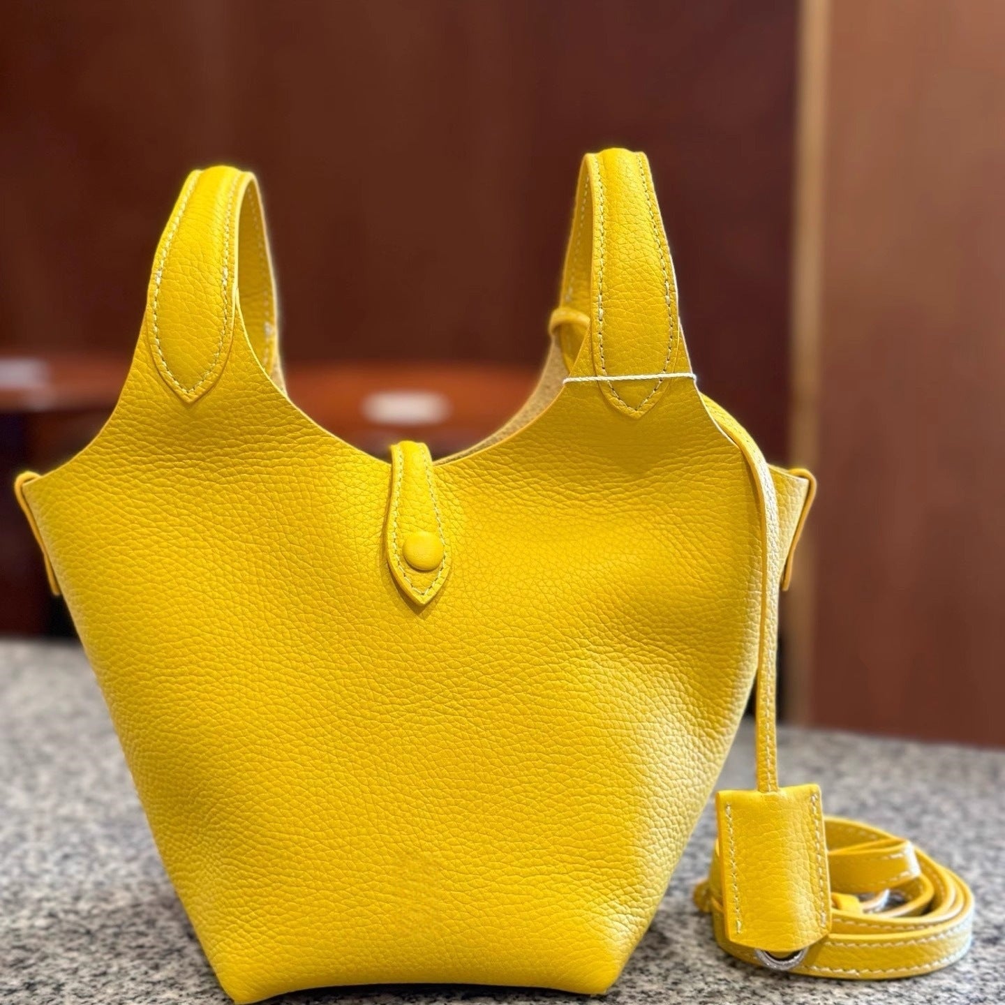 Niche Old Money Style Vegetable Basket Bucket Bags