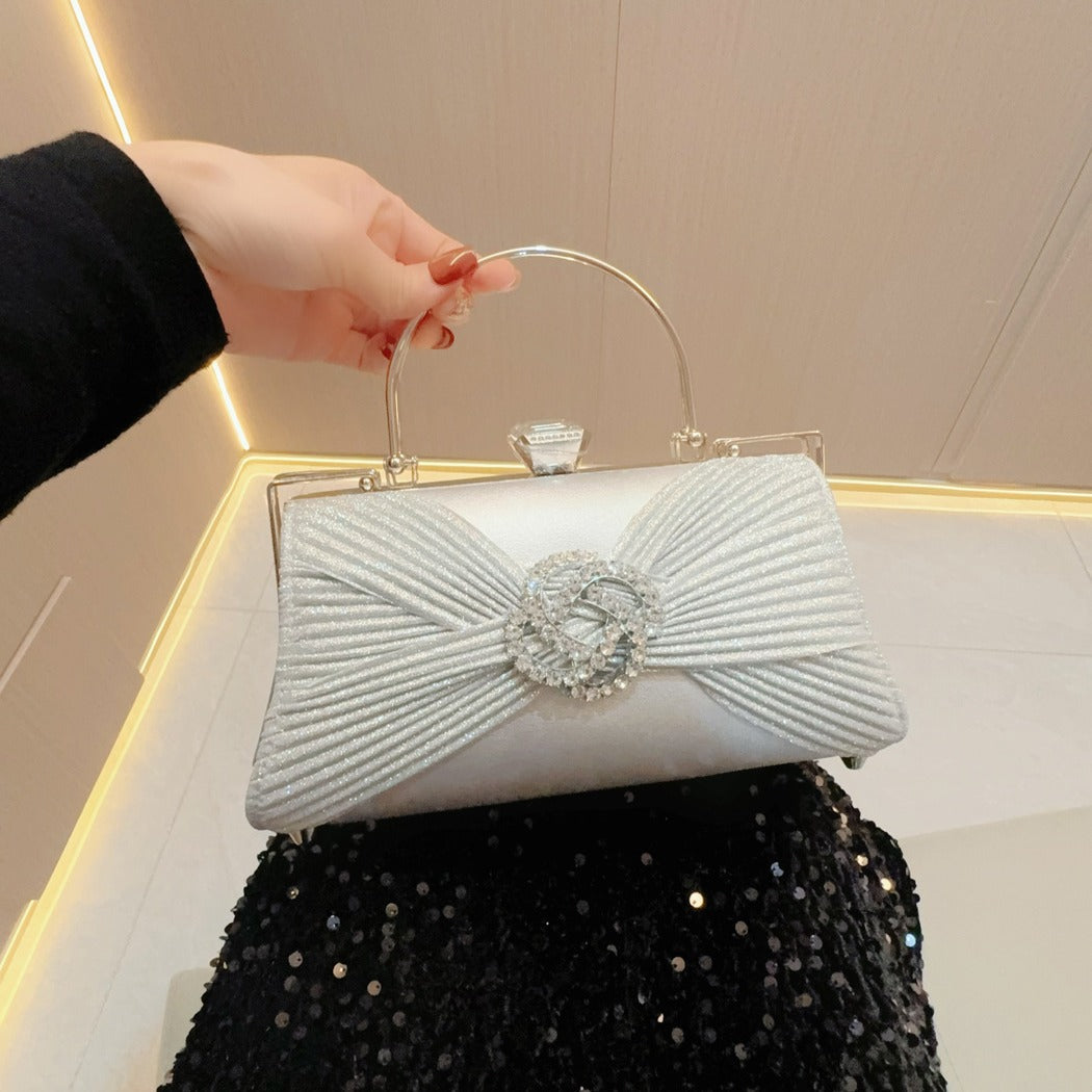 Women's Delicate Diamond Hand Party Banquet Dinner Evening Bags