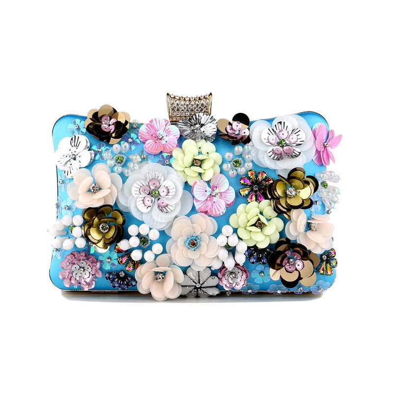Dinner Lady's Flower Banquet Clutch Dress Evening Bags
